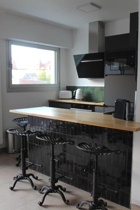 Appt 4 Pers Avec Parking Prive Gratuit Le Touquet Appartement Buitenkant foto